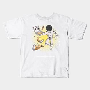 Astronaut Pizza Shirt Kids T-Shirt